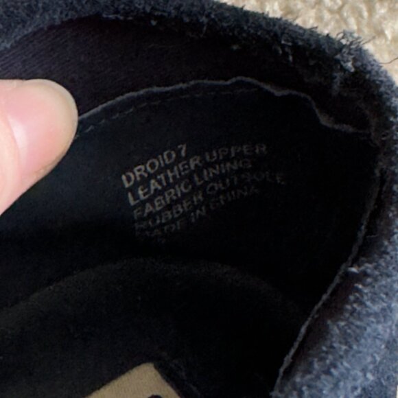 Steve Madden Droid Navy Blue Lace-Up Booties - Picture 10 of 10